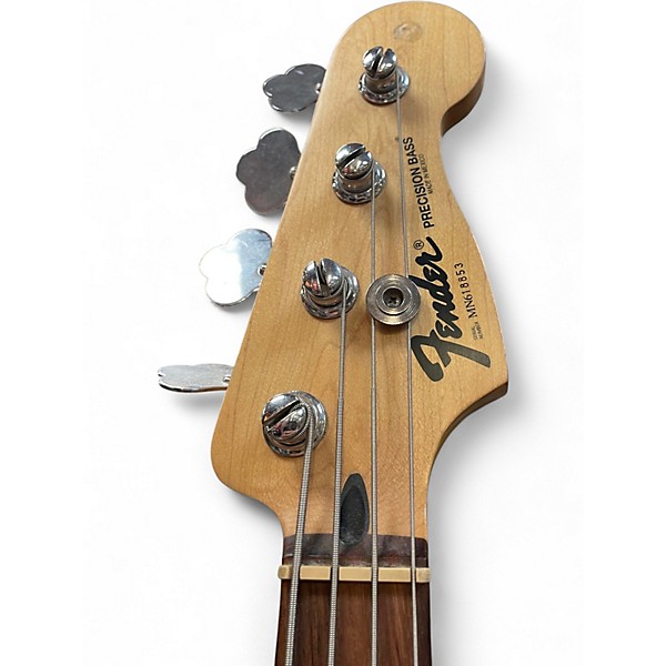 Used 1996 Fender PRECISION BASS Black Electric Bass Guitar