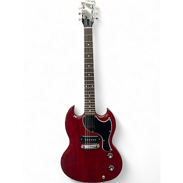Used 2012 Gibson SG Jr Cherry Solid Body Electric Guitar