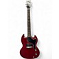 Used 2012 Gibson SG Jr Cherry Solid Body Electric Guitar thumbnail