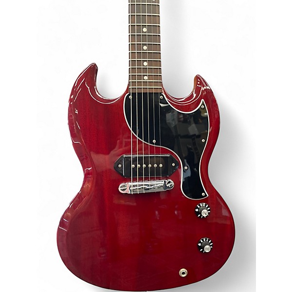 Used 2012 Gibson SG Jr Cherry Solid Body Electric Guitar