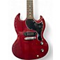 Used 2012 Gibson SG Jr Cherry Solid Body Electric Guitar