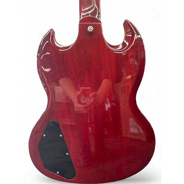 Used 2012 Gibson SG Jr Cherry Solid Body Electric Guitar