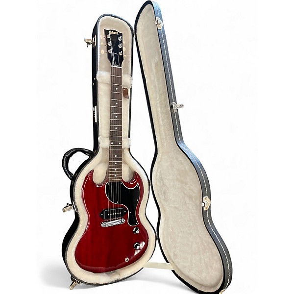 Used 2012 Gibson SG Jr Cherry Solid Body Electric Guitar