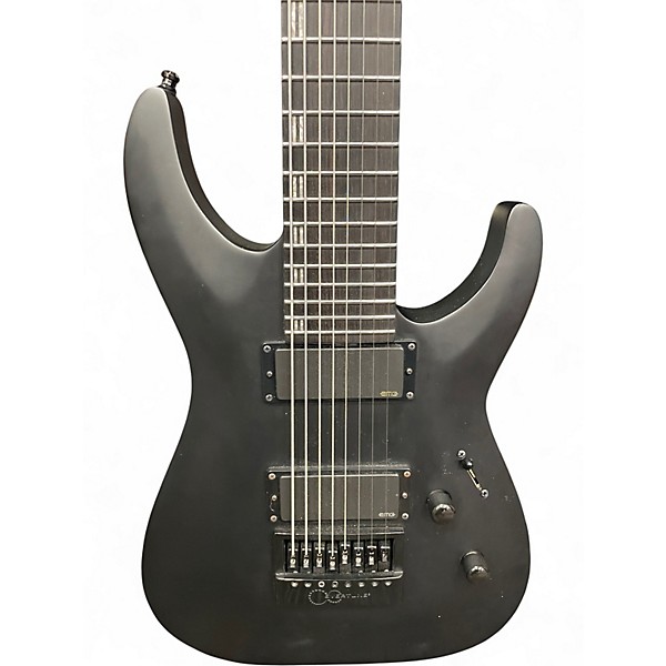 Used ESP H-1008B Black Solid Body Electric Guitar