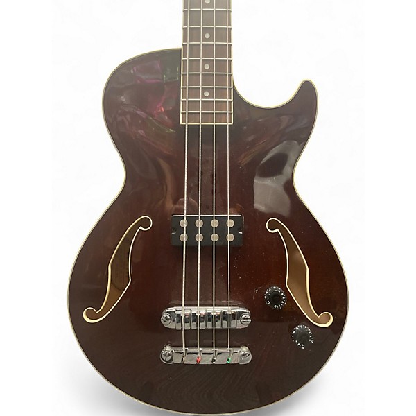 Used Ibanez AGB140-TBR Walnut Electric Bass Guitar
