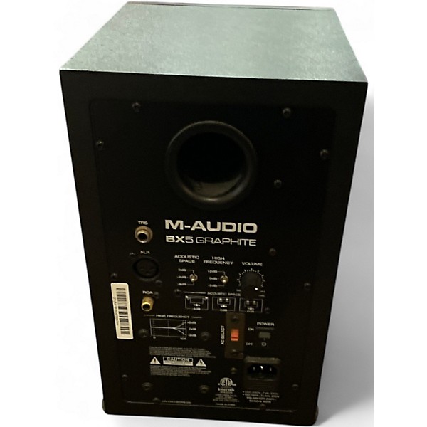 Used M-Audio BX5 GRAPHITE Powered Monitor