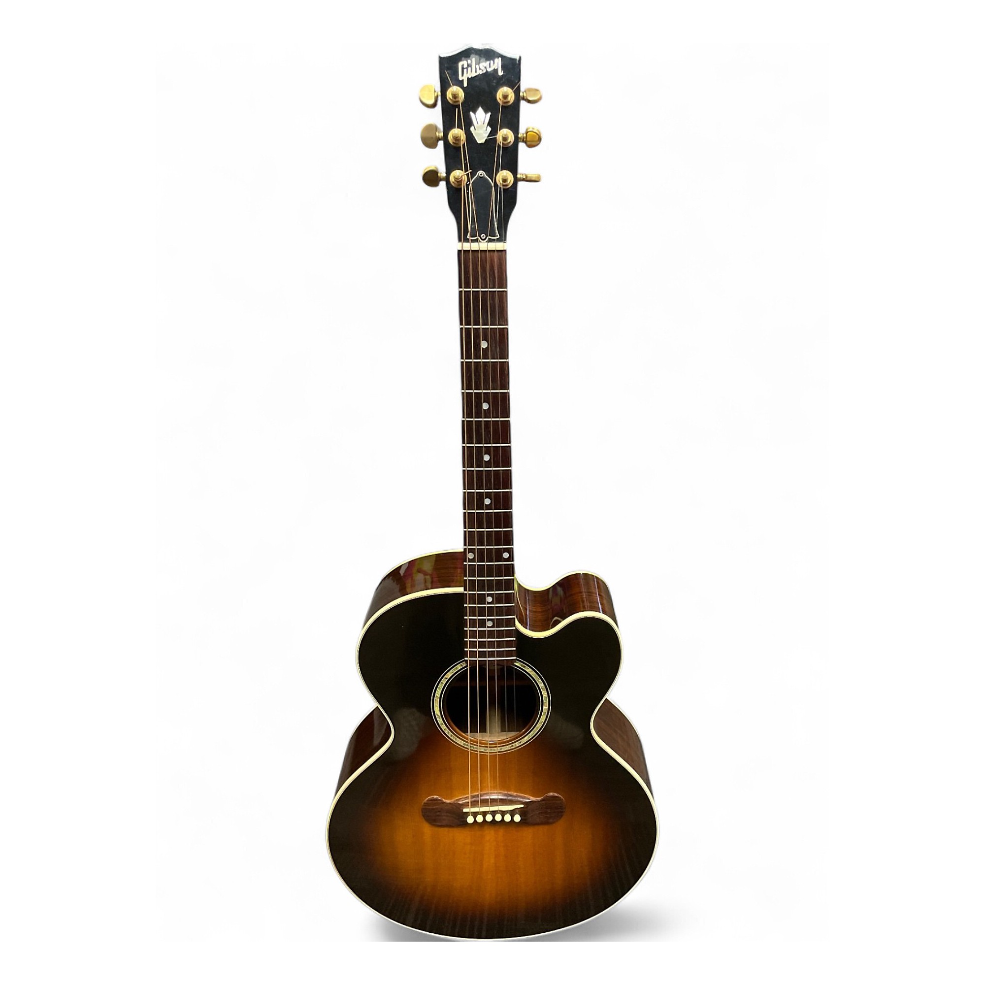 Gibson L-4A EC（2008年製） Used Gibson L-4A EC 2 Color Sunburst Acoustic Electric Guitar 2