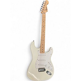 Used Squier Standard Stratocaster Olympic White Solid Body Electric Guitar