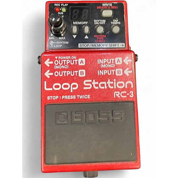 Used BOSS RC3 Loop Station Pedal