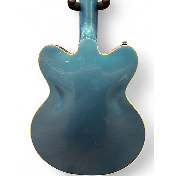 Used Gretsch Guitars CAT CB 3PU Blue Hollow Body Electric Guitar