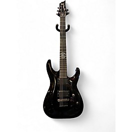 Used ESP ltd LK-600 Black Solid Body Electric Guitar