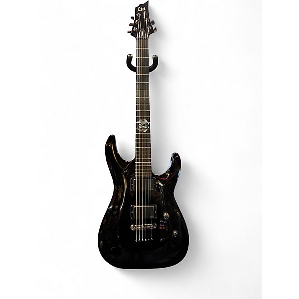 Used ESP ltd LK-600 Black Solid Body Electric Guitar
