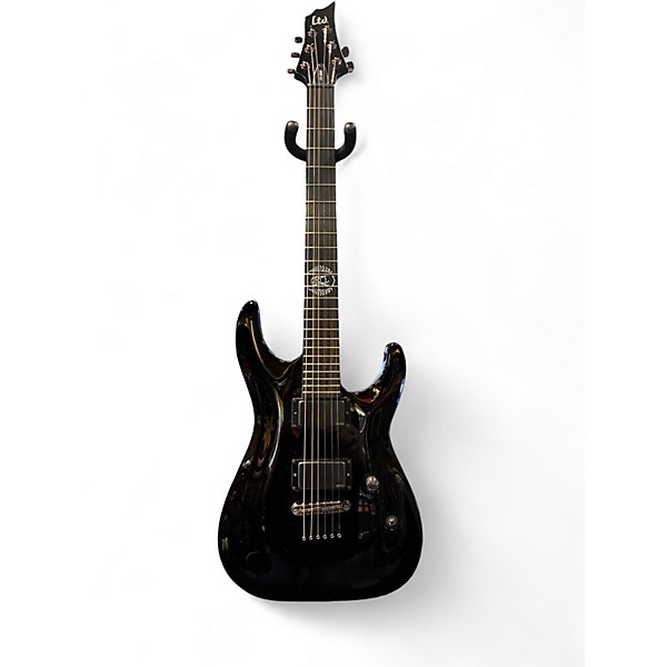Used ESP ltd LK-600 Black Solid Body Electric Guitar