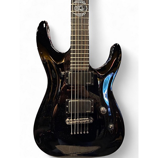Used ESP ltd LK-600 Black Solid Body Electric Guitar