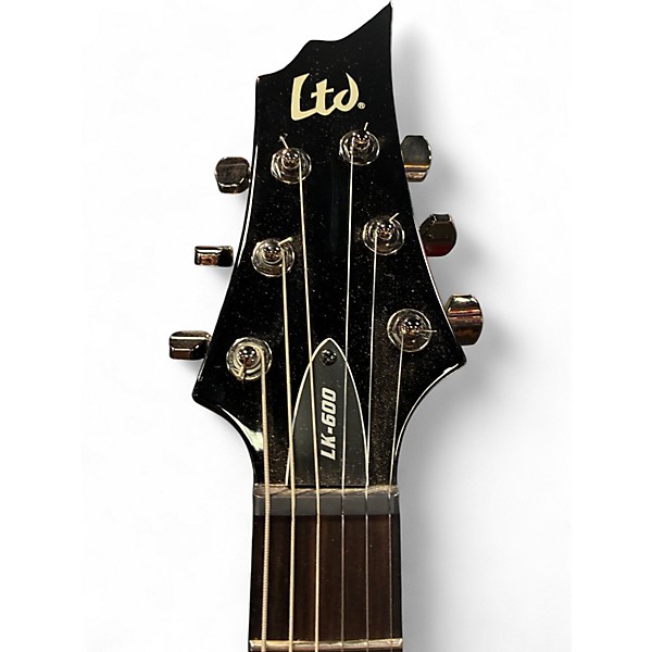 Used ESP ltd LK-600 Black Solid Body Electric Guitar