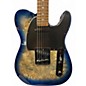 Used Michael Kelly Burl 50 Ultra Blue Burl Solid Body Electric Guitar