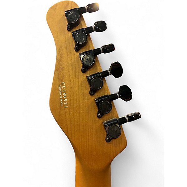 Used Michael Kelly Burl 50 Ultra Blue Burl Solid Body Electric Guitar