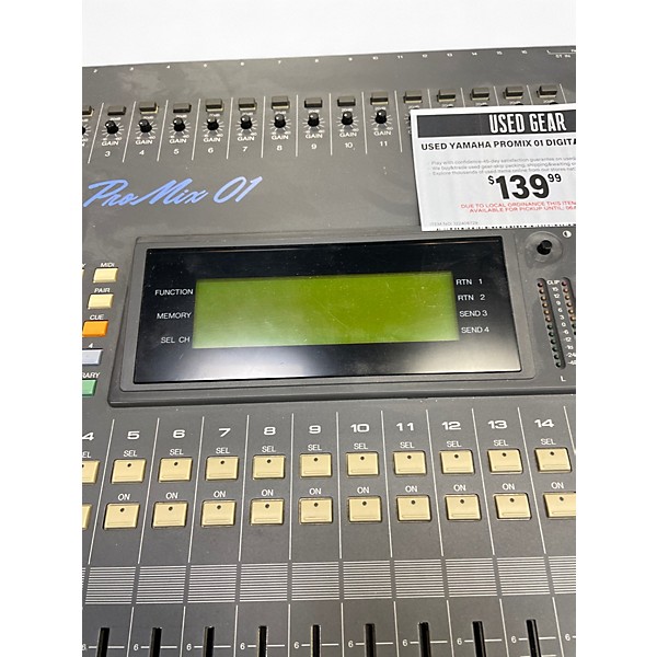 Used Yamaha Promix 01 Digital Mixer