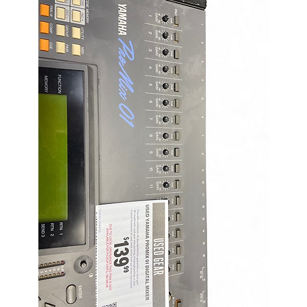 Used Yamaha Promix 01 Digital Mixer
