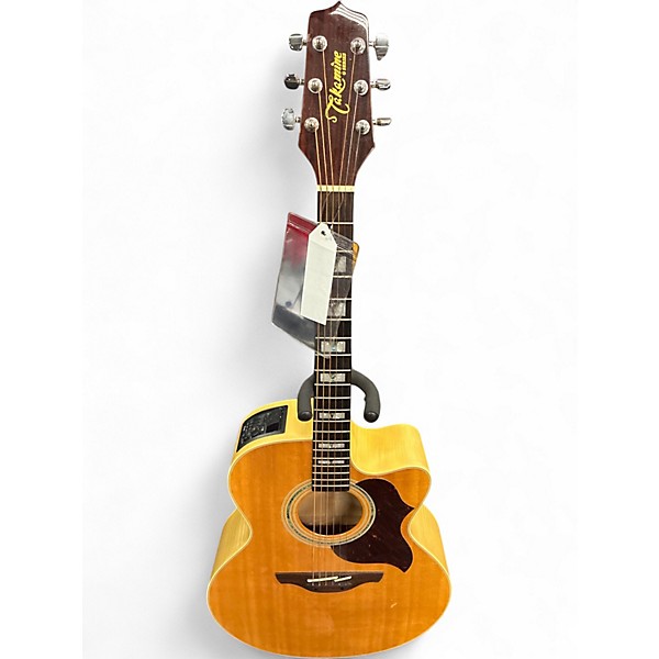 Used Takamine EG523SC Natural Acoustic Electric Guitar