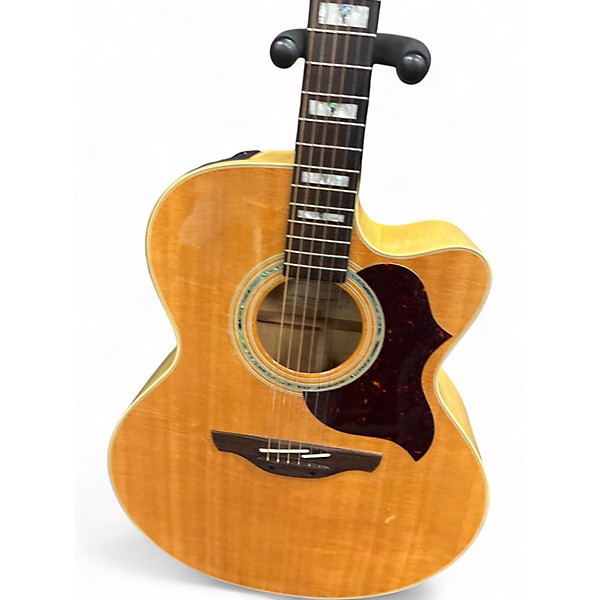 Used Takamine EG523SC Natural Acoustic Electric Guitar