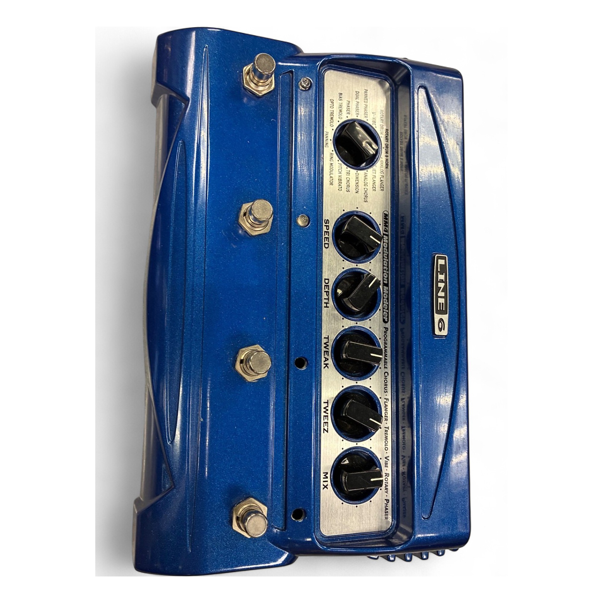 Used Line 6 MM4 Modulation Modeler Effect Pedal | Guitar Center