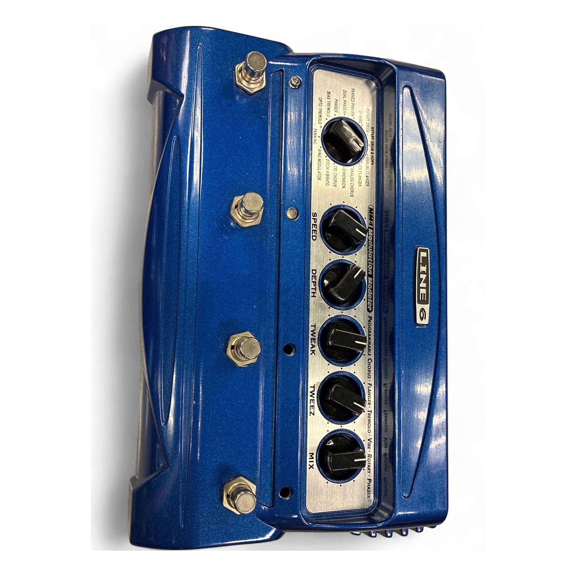 Used Line 6 MM4 Modulation Modeler Effect Pedal | Guitar Center