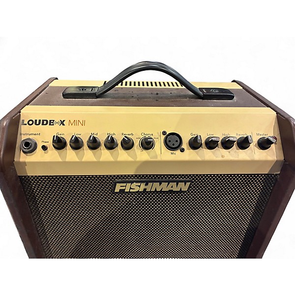 Used Fishman PROLBX500 Loudbox Mini Acoustic Guitar Combo Amp
