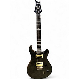 Used PRS SE Custom 22 Trans Black Solid Body Electric Guitar
