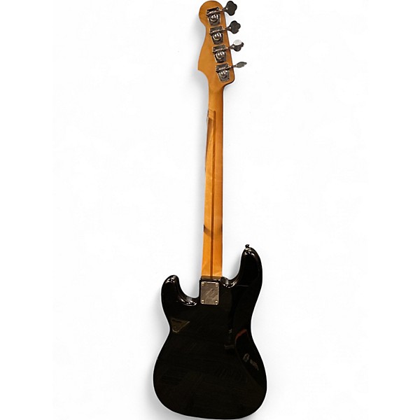 Used Fender Standard Precision Bass Black Electric Bass Guitar