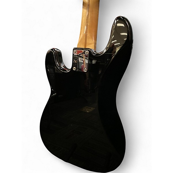 Used Fender Standard Precision Bass Black Electric Bass Guitar