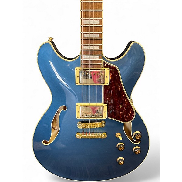 Used Ibanez AS73G PRUSSIAN BLUE Hollow Body Electric Guitar