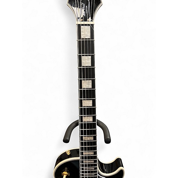 Used Epiphone Les Paul Custom Black Solid Body Electric Guitar