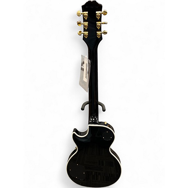 Used Epiphone Les Paul Custom Black Solid Body Electric Guitar