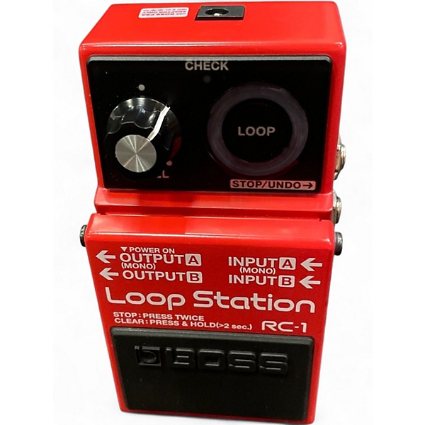 Used BOSS RC1 Loop Station Pedal