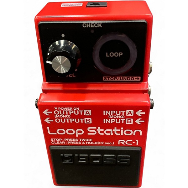 Used BOSS RC1 Loop Station Pedal