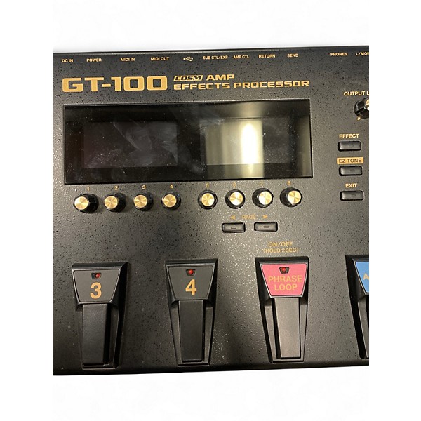 Used BOSS GT100 Effect Processor
