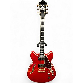 Used Ibanez AS93 Artcore Red Hollow Body Electric Guitar