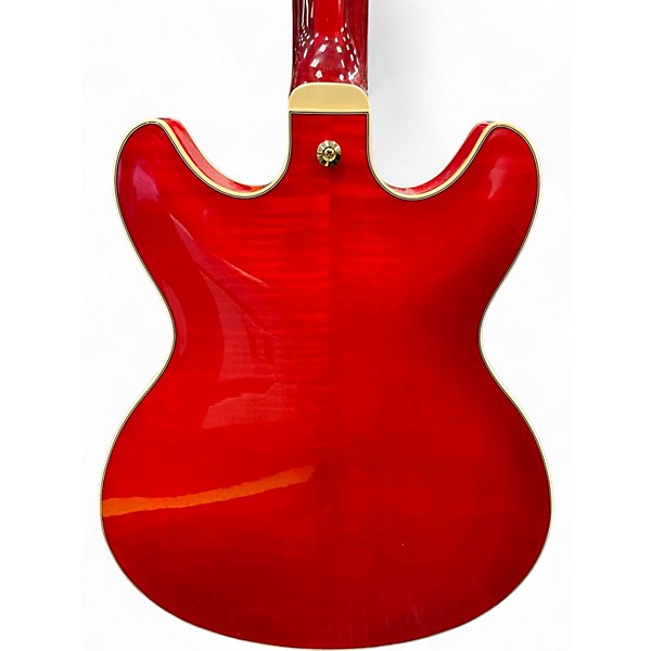 Used Ibanez AS93 Artcore Red Hollow Body Electric Guitar