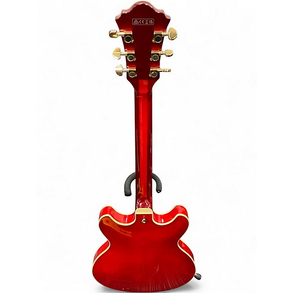 Used Ibanez AS93 Artcore Red Hollow Body Electric Guitar