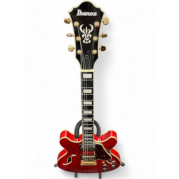 Used Ibanez AS93 Artcore Red Hollow Body Electric Guitar