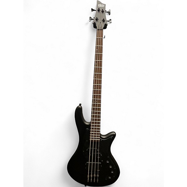 Used Schecter Guitar Research STEALTH 4 Black Electric Bass Guitar
