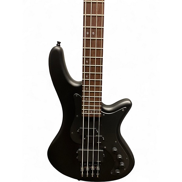 Used Schecter Guitar Research STEALTH 4 Black Electric Bass Guitar