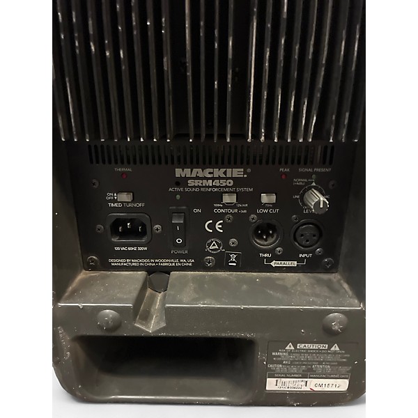 Used Mackie SRM450 Powered Speaker