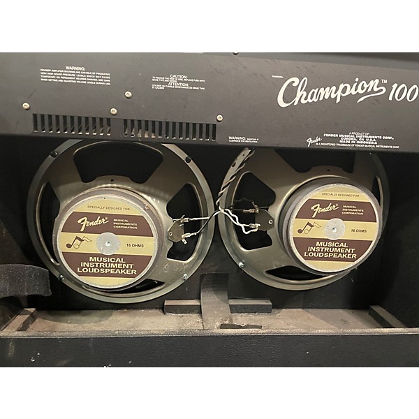 Used Fender Champion 100 Guitar Combo Amp