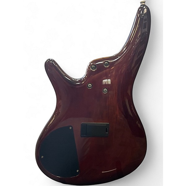 Used 2013 Ibanez SR375 5 String 2 Color Sunburst Electric Bass Guitar