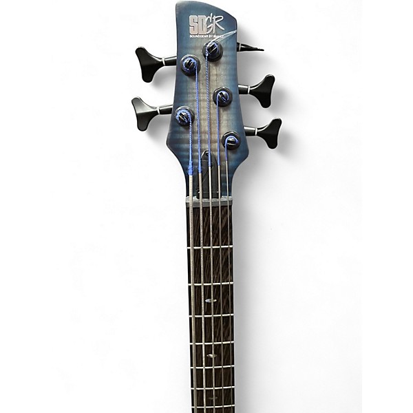 Used Ibanez SRD905 Ocean Burst Electric Bass Guitar