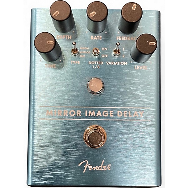 Used Fender MIRROR IMAGE DELAY Effect Pedal