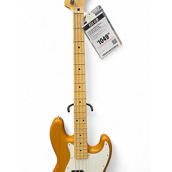 Used 2024 Fender HYBRID II JAZZ BASS Natural Electric Bass Guitar