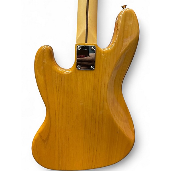 Used 2024 Fender HYBRID II JAZZ BASS Natural Electric Bass Guitar